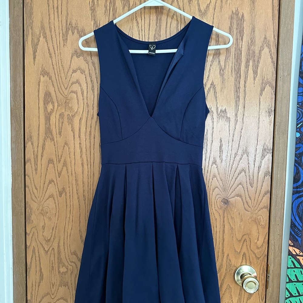 Windsor Navy Blue Mini Dress
